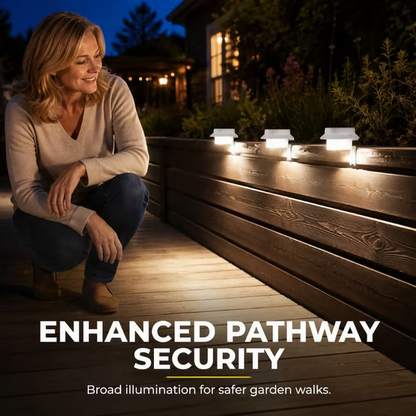 Solar-Powered Outdoor LEDs With No Mains Wiring Needed —Light Up Gutters, Fences & Garden Walls