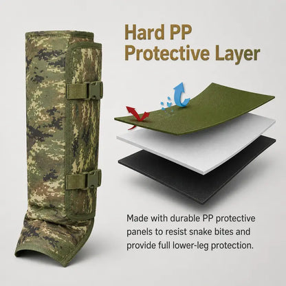 Unisex Adjustable Outdoor Snake-Resistant Leg Gaiters