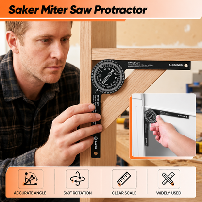 Aluminum Miter Saw Protractor