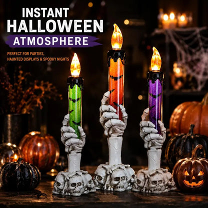 Halloween Ghost Hand Electronic Candle Lamp