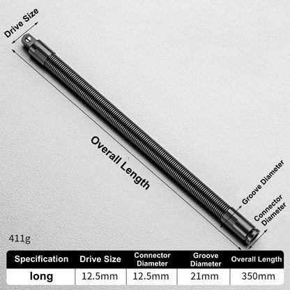 Flexible Shaft Socket Extension – Universal Torque & Ratchet Adapter Tool