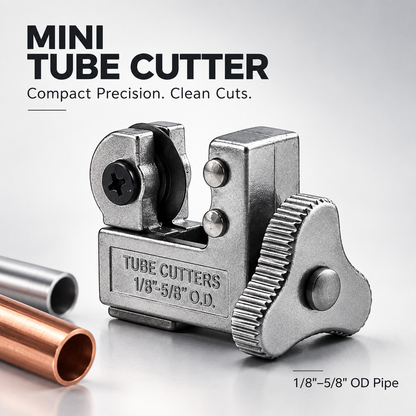 🛠️ Mini Tube Cutter | 1/8"‑5/8" OD Pipe Cutting Tool