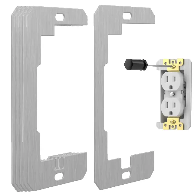 10 Pcs Wall Plate Spacer-for Electrical Outlet Repair, Fix Loose Outlets and Electrical Boxes