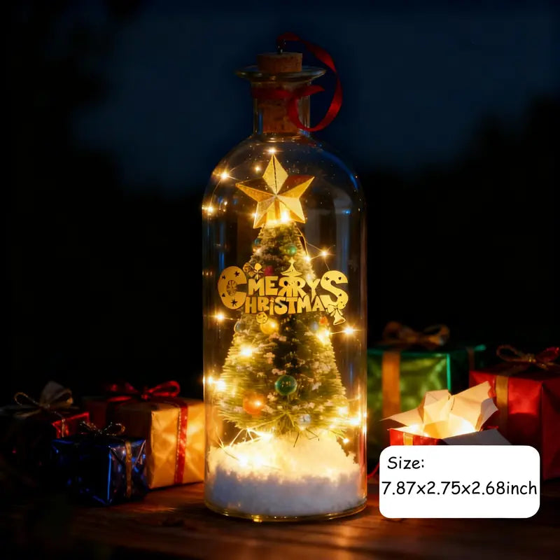 Voice Recordable Christmas Tree Bottle