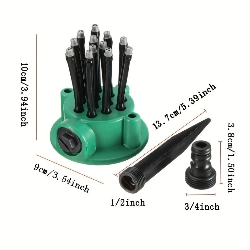 360° Garden Sprinkler – Automatic Lawn Irrigation System