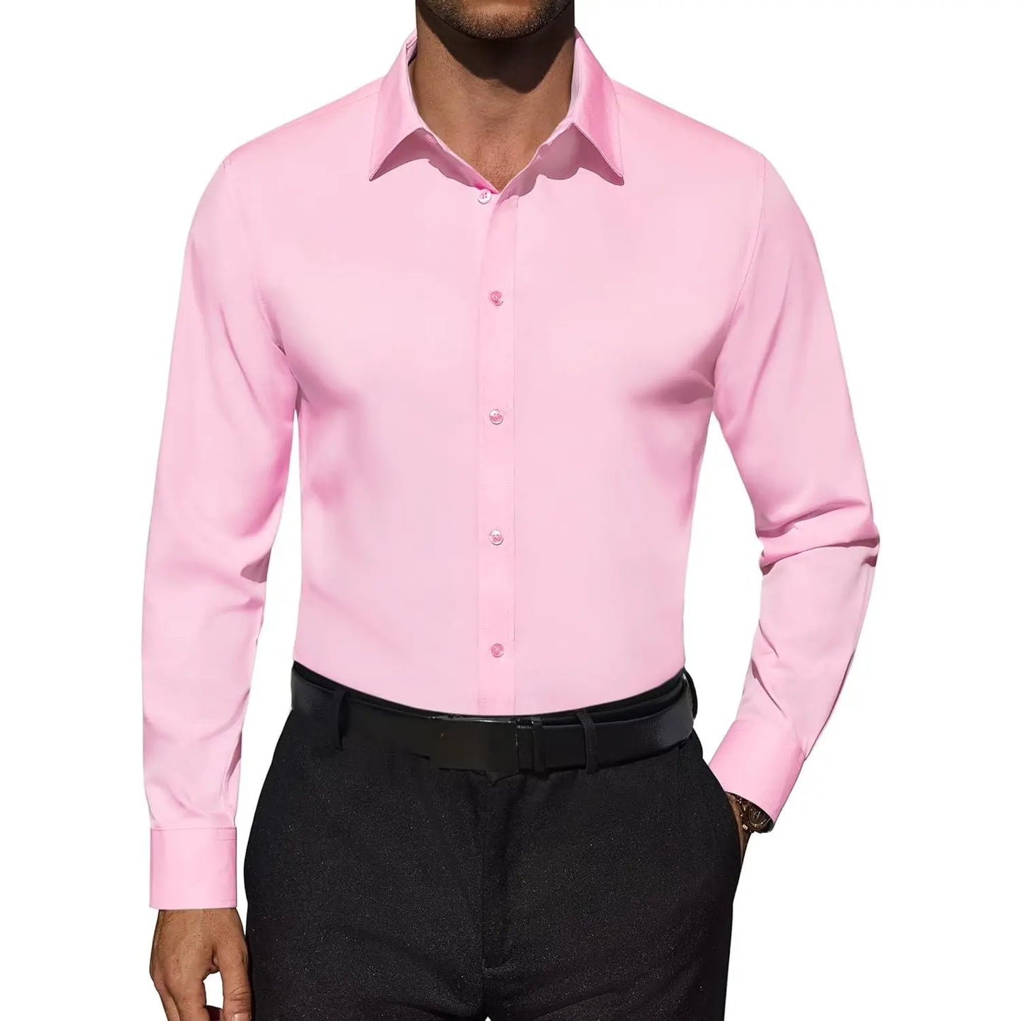 Men’s 4-Way Stretch Dress Shirt
