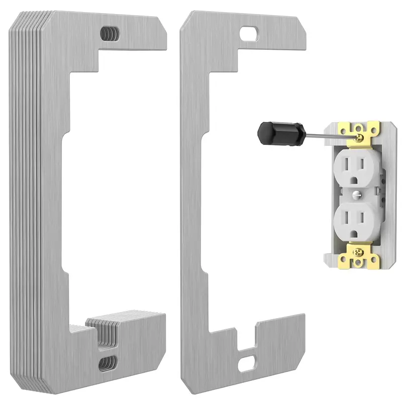 10 Pcs Wall Plate Spacer-for Electrical Outlet Repair, Fix Loose Outlets and Electrical Boxes
