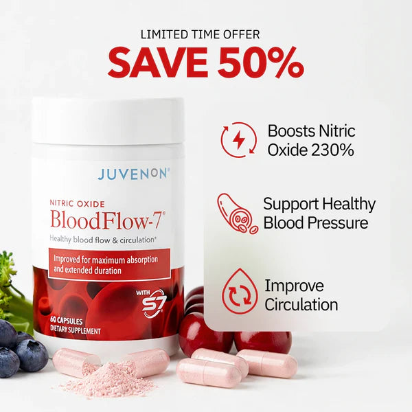 BloodFlow-7® — Maximum Blood Flow & Performance Support Formula