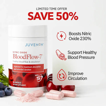 BloodFlow-7® — Maximum Blood Flow & Performance Support Formula