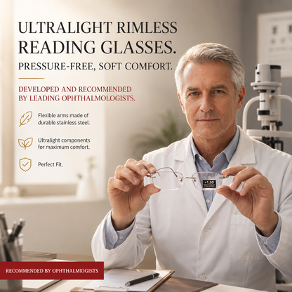 Smart Zoom and Color-Changing Reading Glasses