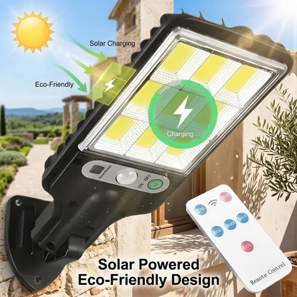 2/4-Pack Solar Powered Motion Sensor Outdoor Wall Lights