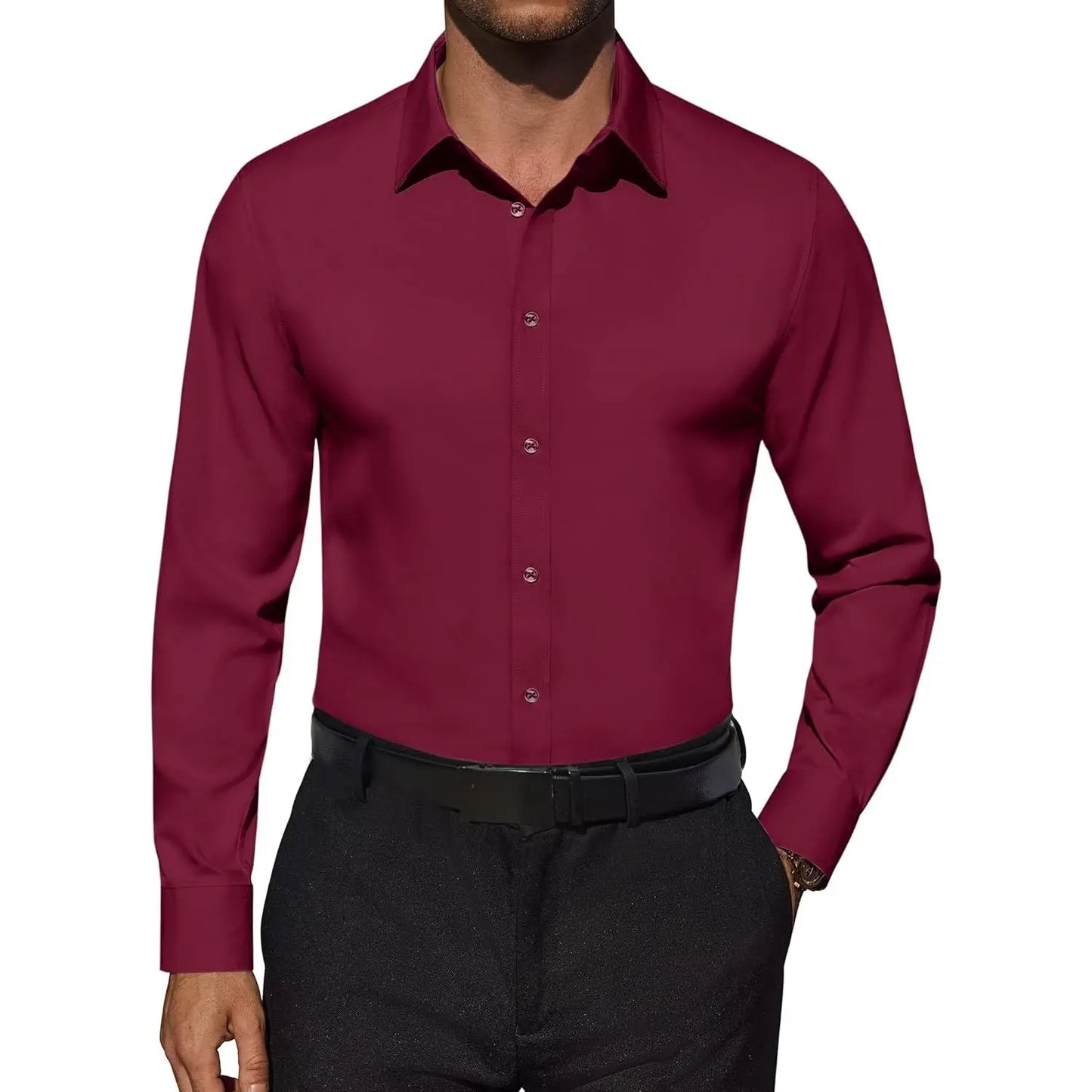 Men’s 4-Way Stretch Dress Shirt
