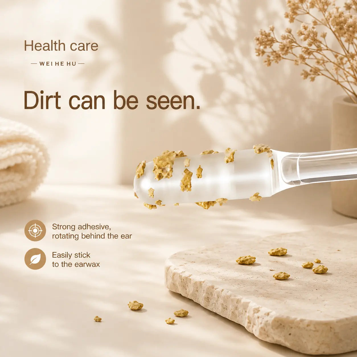 Reusable Sticky Ear Cleaning Stick