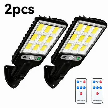 2/4-Pack Solar Powered Motion Sensor Outdoor Wall Lights