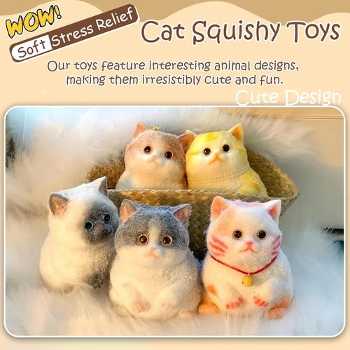 Soft Stress Relief  Squishy Cat