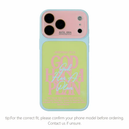 Jeremiah 29:11 God Has a Plan Christian Bible Verse Color Block Phone Case