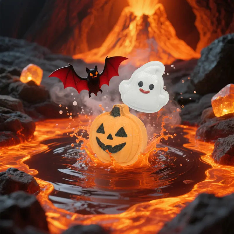 Handmade Halloween Bath Bombs Gift Set