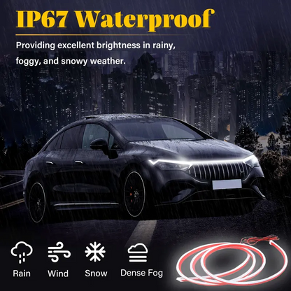 71" High Brightness car Hood Gap LED Strip-Dynamic Scan Activated Design