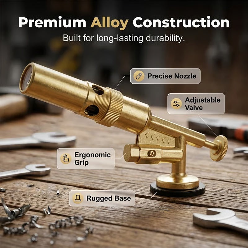 Portable Multi-Function Invertible Butane Torch