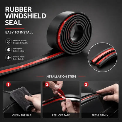 Shape Automotive Weather Stripping for Front Rear Windshield