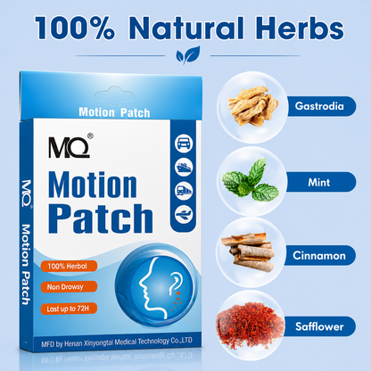 10 Pcs Motion Sickness Patch Non-Drowsy