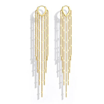Long Tassel Dangle Drop Earrings for Woman