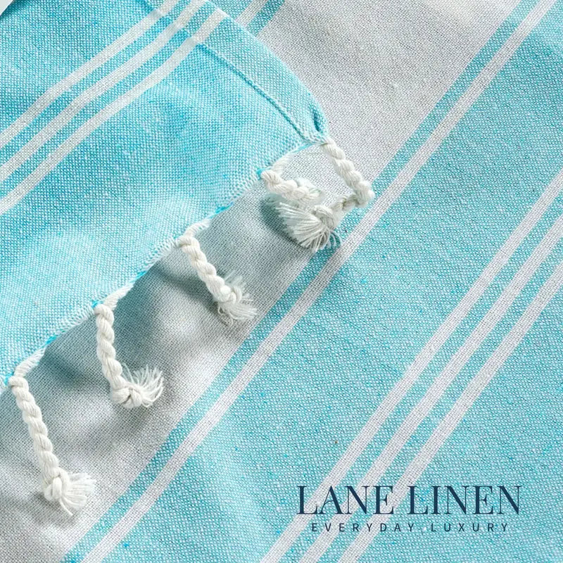 Lightweight Modern Flat-Weave Beach Towel (39"x71")