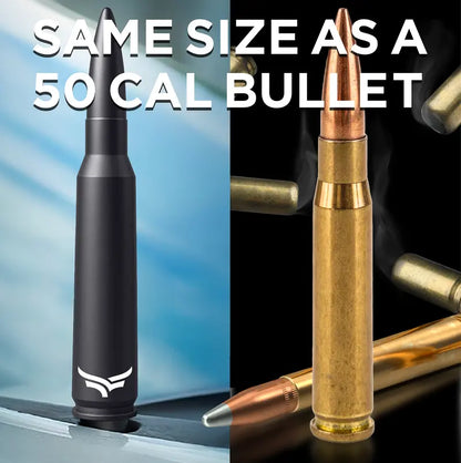 50 Cal Badass Bullet Antenna for Ford Dodge GMC Chevy & Jeep 2007+