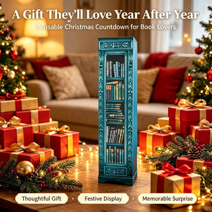 2026 Mini Book Advent Calendar – 24 Christmas Ornaments for Book Lovers