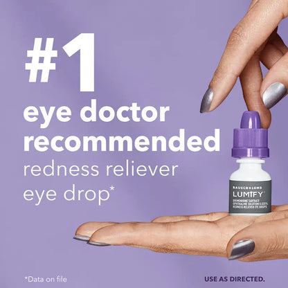 Redness Reliever Eye Drops-Works in 1 Minute & Lasts Up to 8 Hours