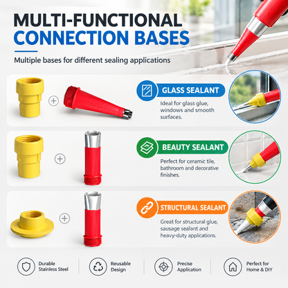 Universal 20-Piece Caulking Nozzle Kit
