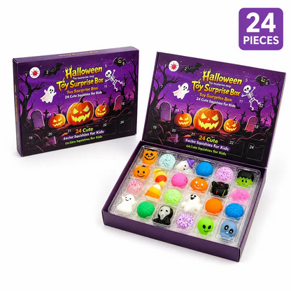 24-Piece Halloween Squishy Advent Calendar