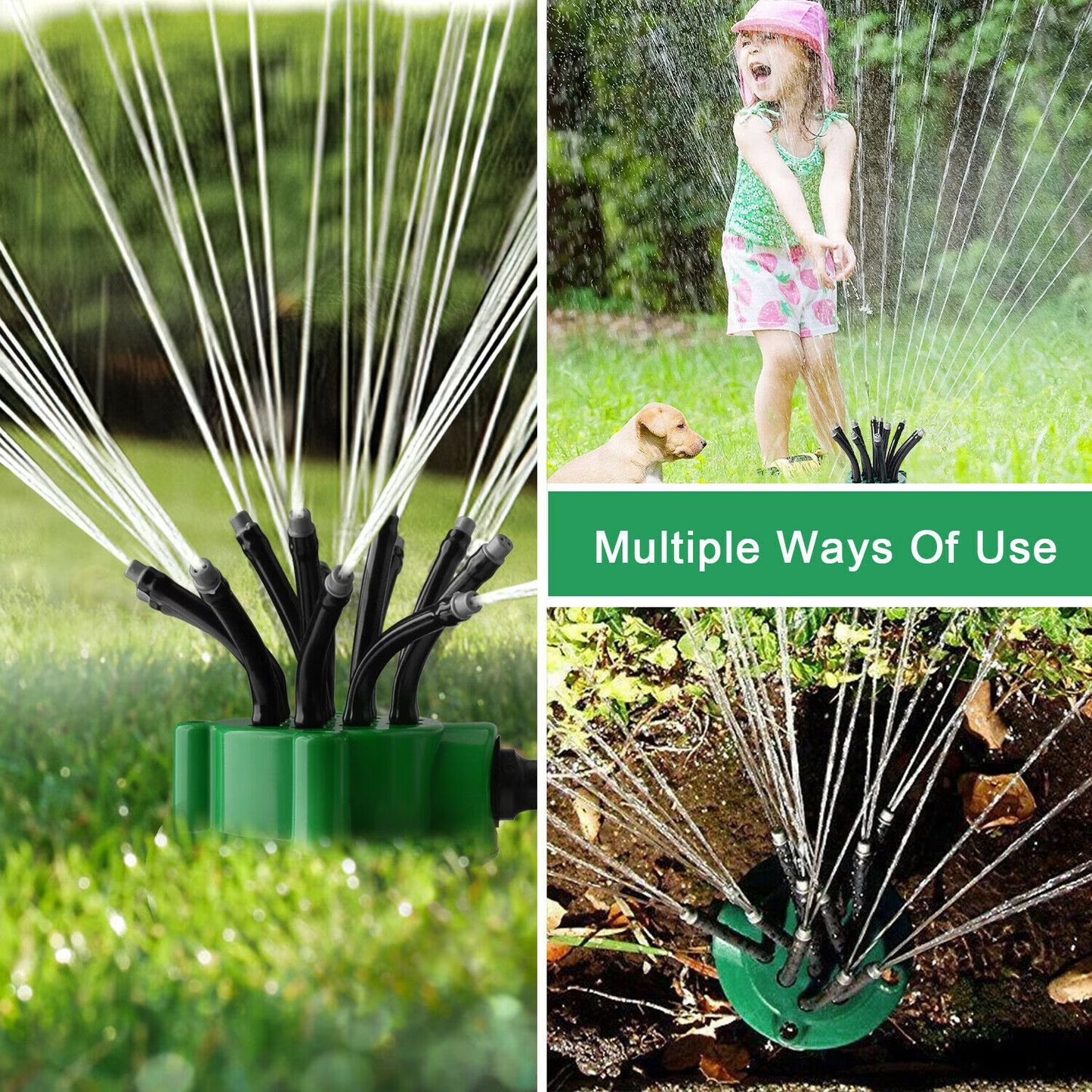 360° Garden Sprinkler – Automatic Lawn Irrigation System