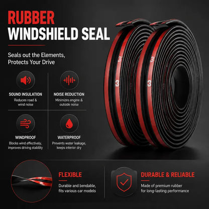 Shape Automotive Weather Stripping for Front Rear Windshield