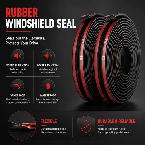 Shape Automotive Weather Stripping for Front Rear Windshield