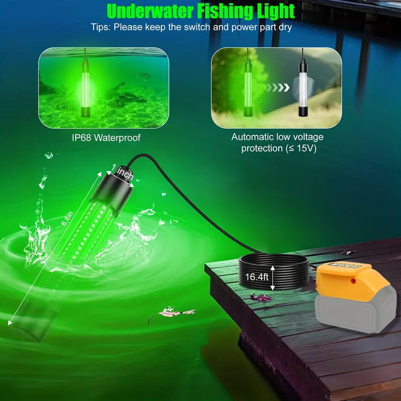 IP68 Underwater Fishing Light