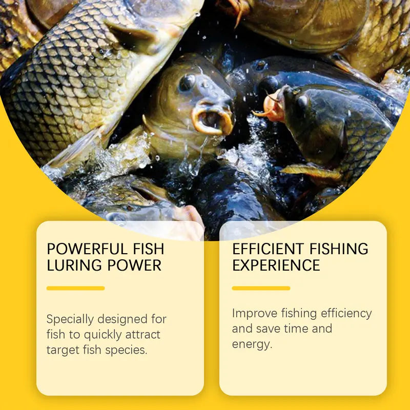 Concentrated Fish Attractant Liquid -Fast-Acting Red Worm Formula
