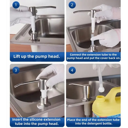 Countertop Sink Soap Dispenser Water Pump