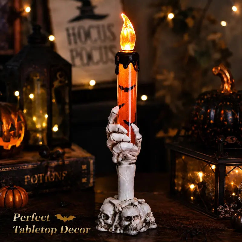 Halloween Ghost Hand Electronic Candle Lamp