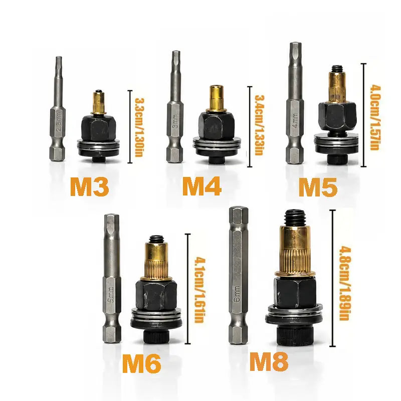 Manual Riveter Rivnuts Tool Accessory for Automotive Repair