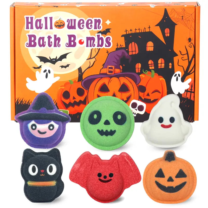Handmade Halloween Bath Bombs Gift Set