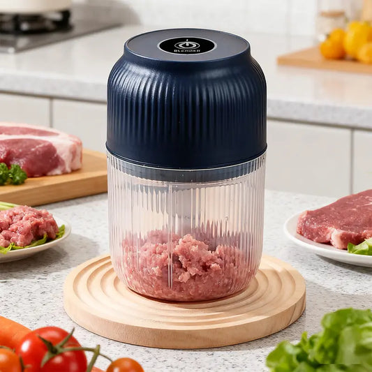 Electric 4-Blade Garlic Chopper