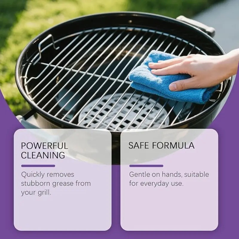 BBQ Grill Cleaner Degreaser Spray