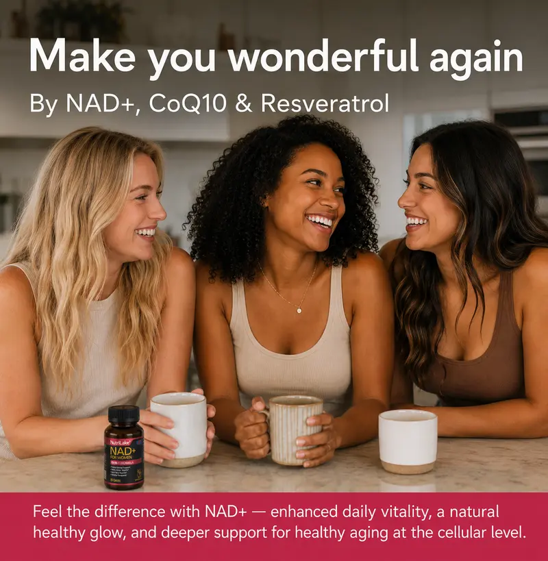 NAD+ Supplements for Woman Anti-Aging,Wrinkle Defense Capsules