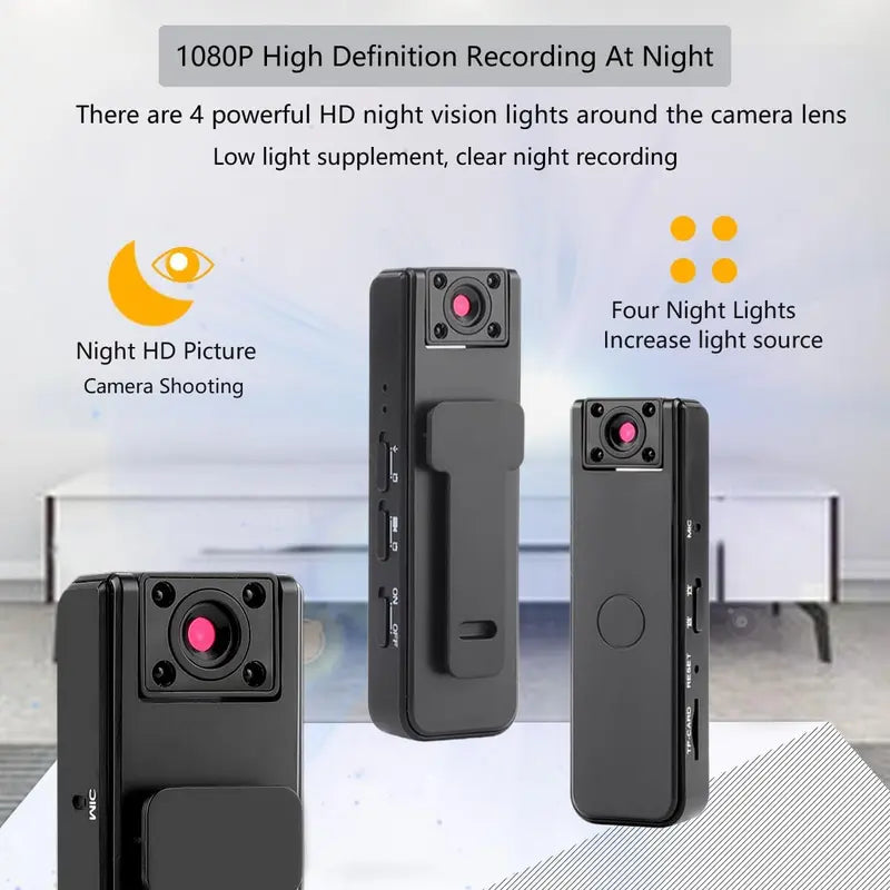 Wireless Vlog Body Camcorder for Recording