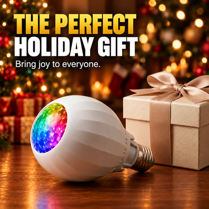 Rotating Christmas Projection Light Bulb | 16 Patterns