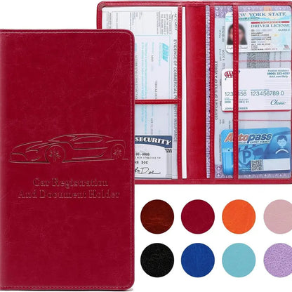Car Registration & Insurance Card Holder