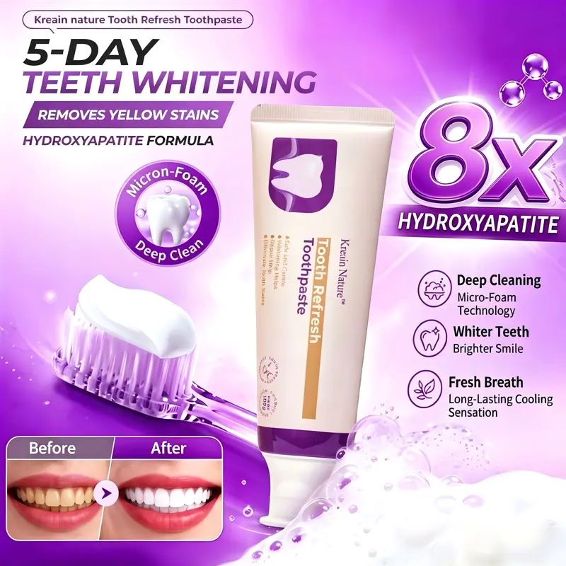 Natural Oral Care Tooth Refresh Toothpaste