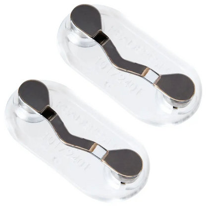 2 Pack Magnetic Glasses Holder - Premium Strength Magnetic Hold