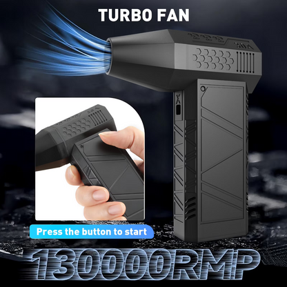 Mini Turbo Jet Fan – 130,000 RPM High-Speed Handheld Blower